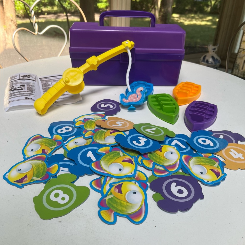 RARE FIND! Fischer-Price Go Fishing matching game